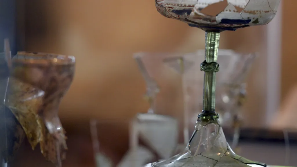 Z výstavy Sedm věží - Karel IV. očima archeologů