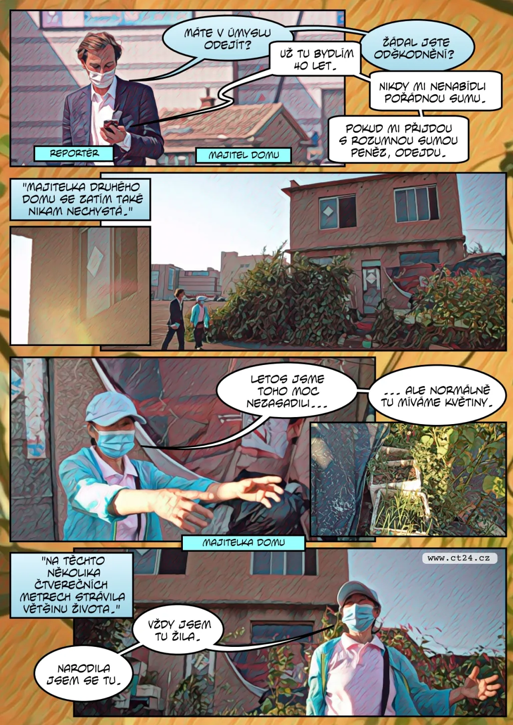 Samota v moři betonu