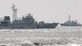 Záchranné akce u potopené jihokorejské lodi