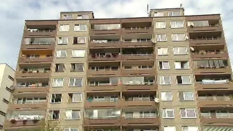 Neopravený panelák