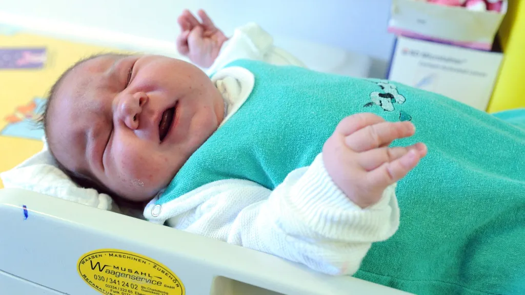 Džihád vážil po porodu 6 kilo