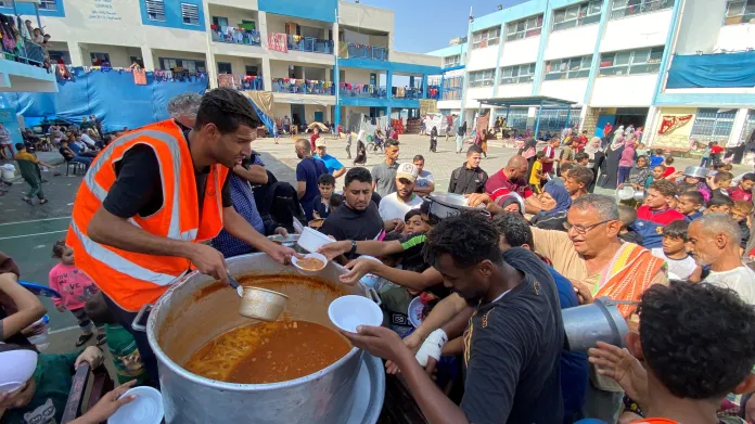 Humanitární pomoc Gaze