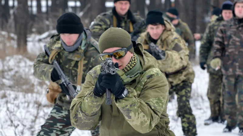 Ukrajinští dobrovolníci