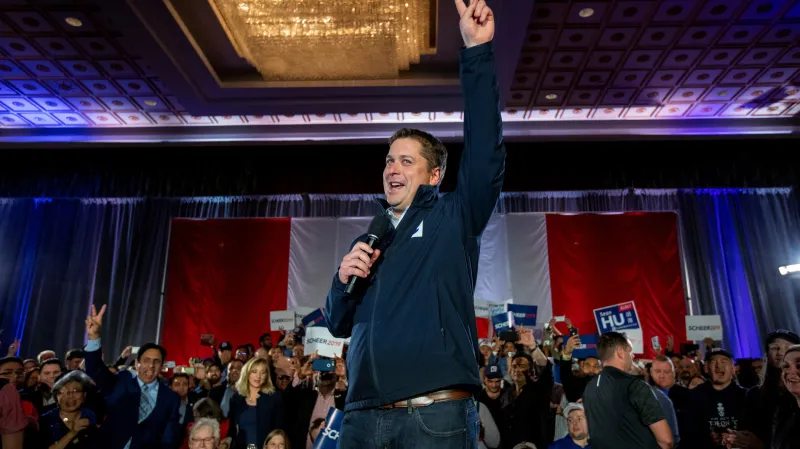 Lídr kanadských konzervativců Andrew Scheer