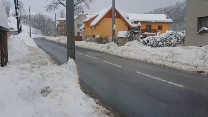 iReportér: Přívaly sněhu v Jablonci nad Nisou