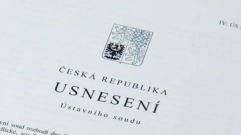 Usnesení Ústavního soudu ČR