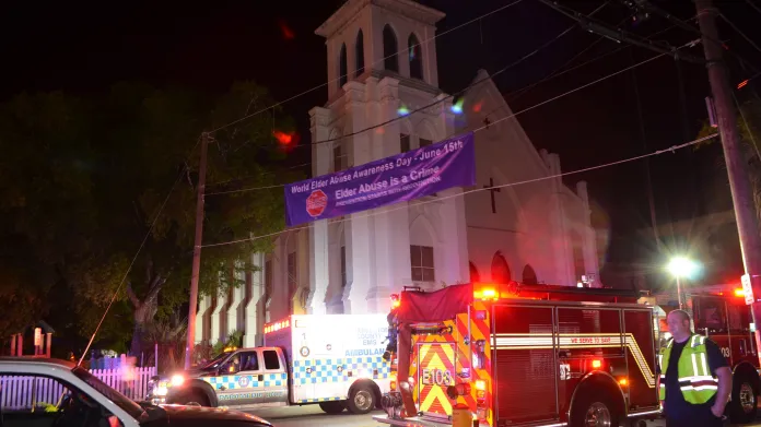 Charlestonský kostel, kde Roof zabil 9 černošských věřících