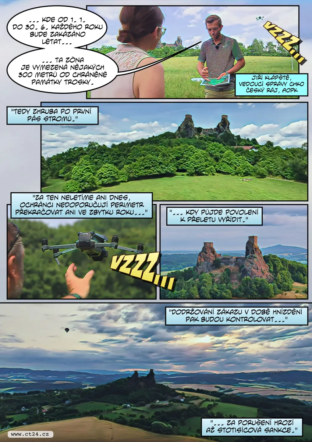 Sokoli vyvedli na hradě Trosky své mladé