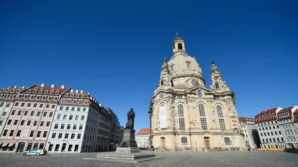 Frauenkirche v Drážďanech