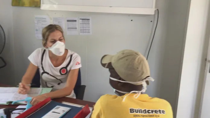 Slovenská lékařka Veronika Polcová v Jižním Súdánu