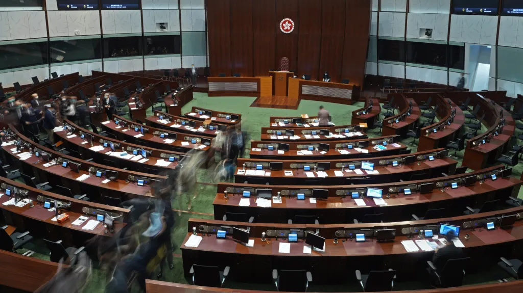 Hongkongský parlament schválil nový volební zákon (ilustrační foto)