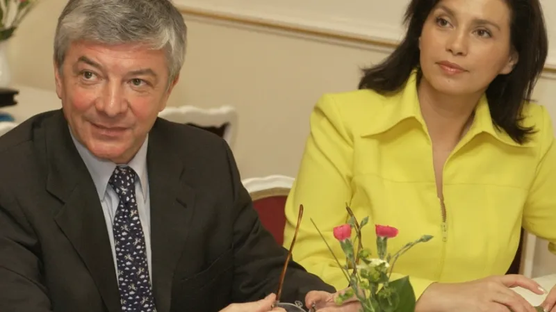 Vladimír Železný a Jana Bobošíková