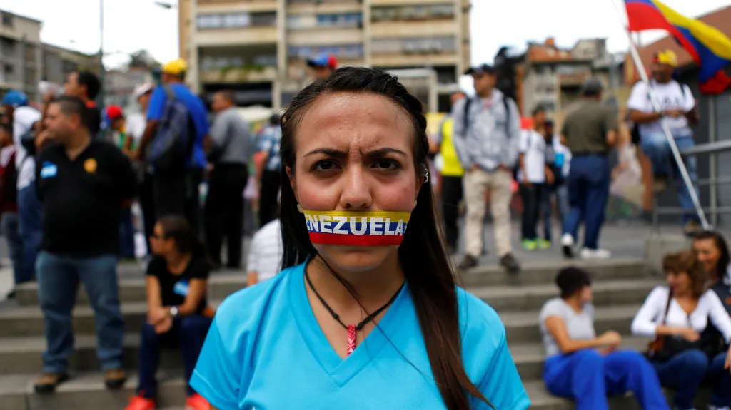 Opoziční protesty ve Venezuele
