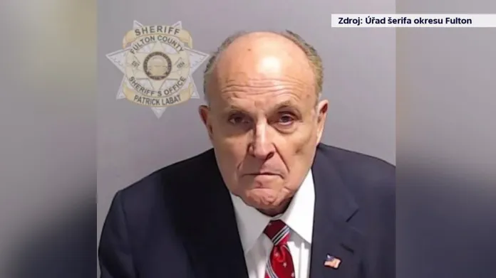 Bývalý Trumpův právník (a někdejší starosta New Yorku) Rudy Giuliani