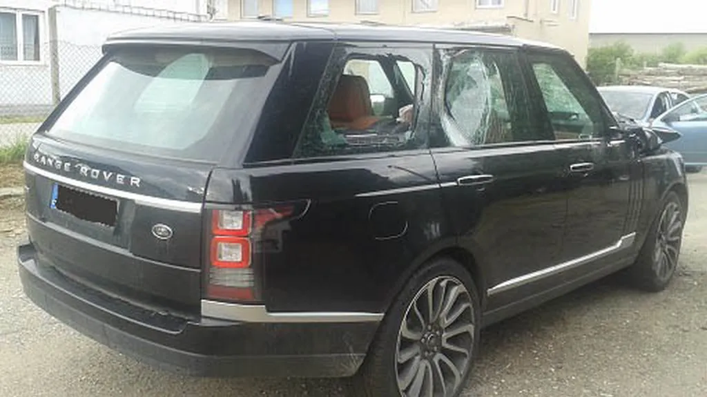 Kradený Range Rover