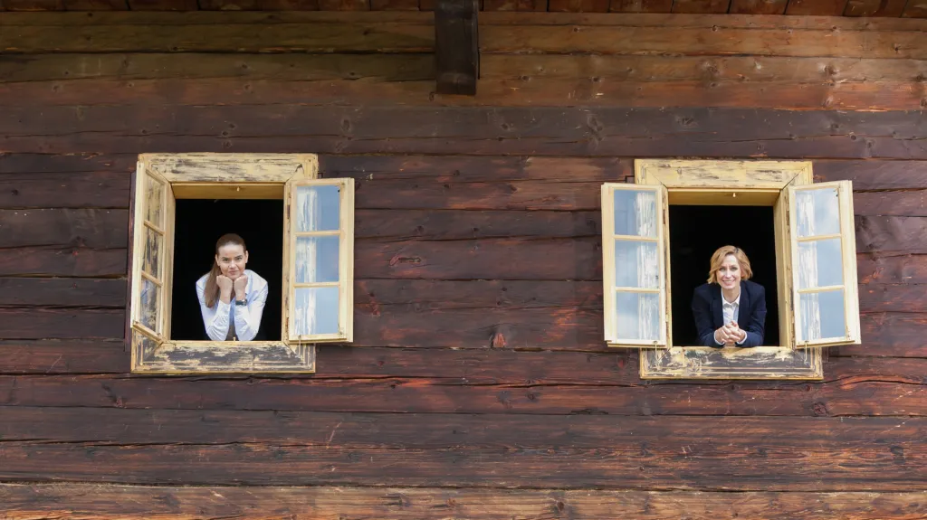 Sama doma z rožnovského skanzenu