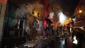 Požár v nočním klubu v Brazílii