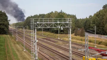 Požár vypukl na čerpací stanici zkapalněného plynu v Traku Voke v Litvě