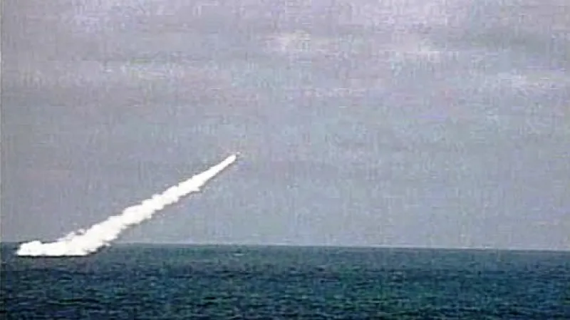 Test balistické rakety