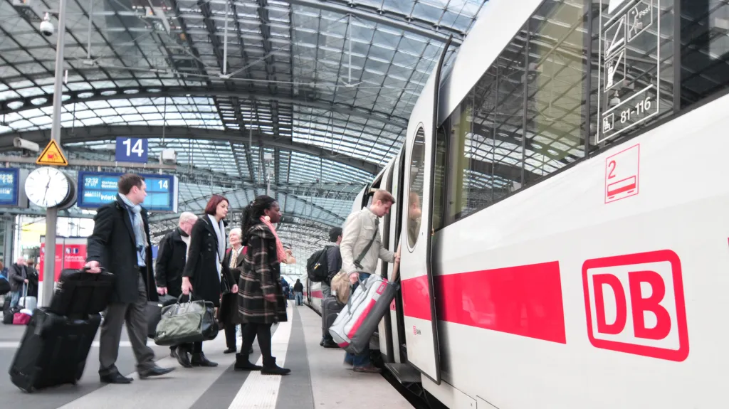 Stávky na německé železnici