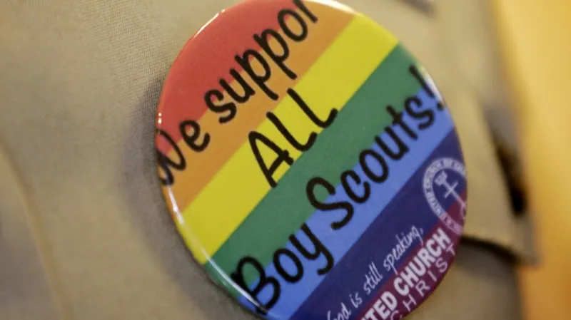Podpora gayů v rámci skautů