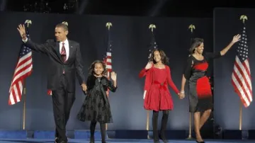 Rodina prezidenta USA Baracka Obamy