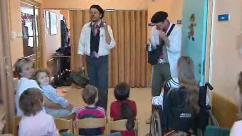 Zdravotní klauni v akci