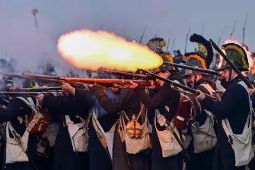 Rekonstrukce bitvy u Slavkova byla největší za poslední roky