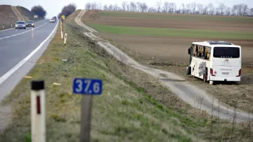 Nehoda českého autobusu u dolnorakouského Mistelbachu