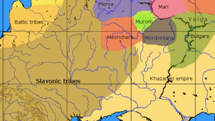 Osídlení východní Evropy v 9. století