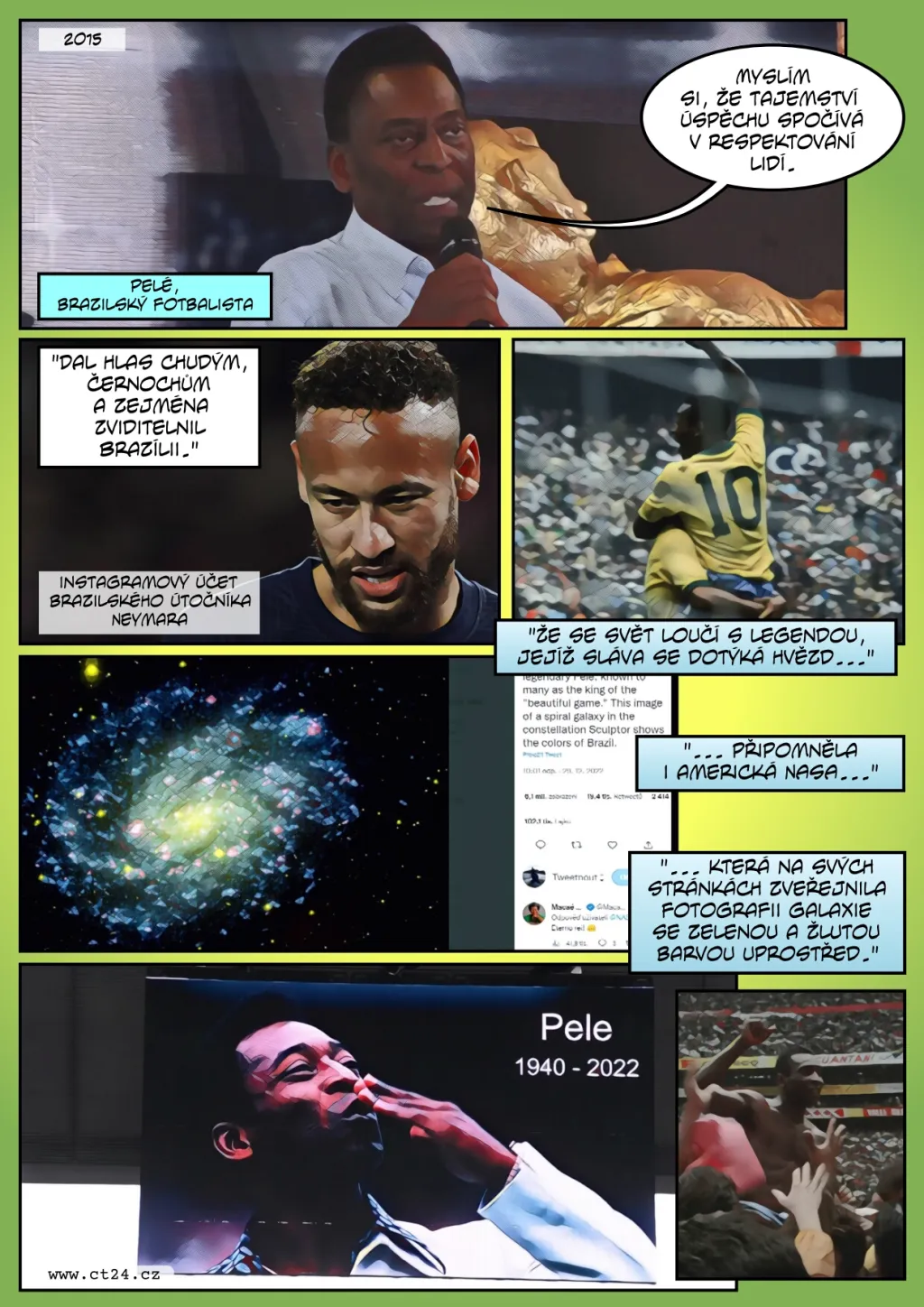Tři dny smutku za Pelého