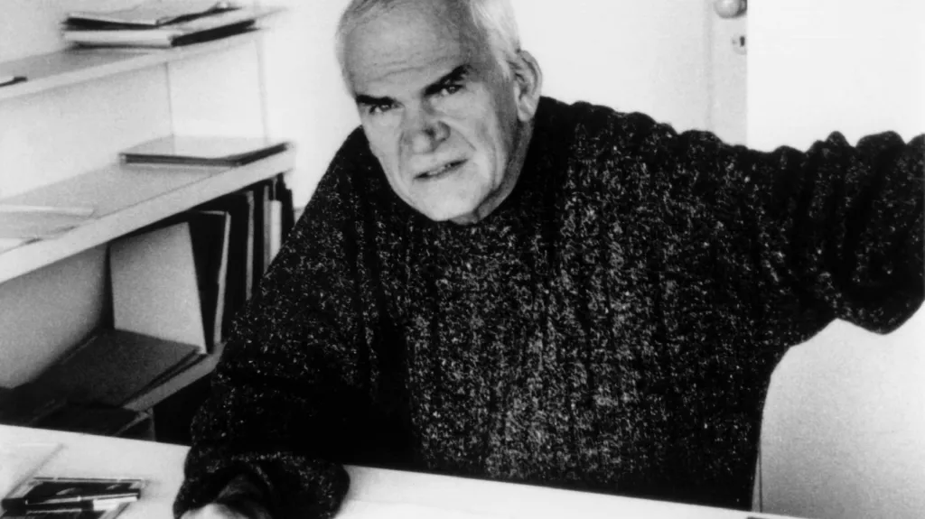 Spisovatel Milan Kundera