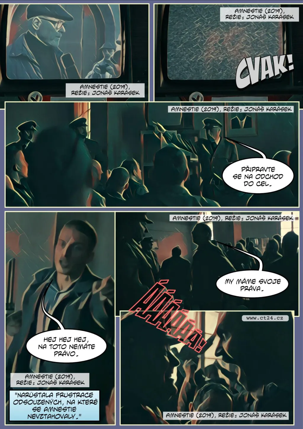 Politické drama inspirované skutečností. Nový film připomene důsledky Havlovy amnestie