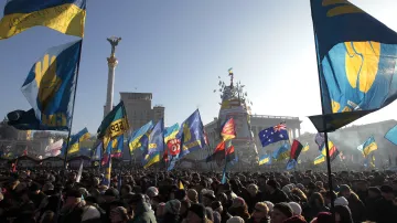 Ukrajinci znovu přišli do centra Kyjeva