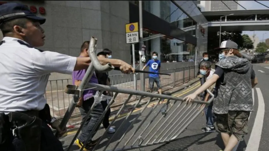 Hongkong zažil nejtvrdší zákroky ze strany policie