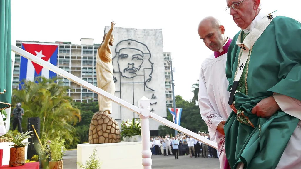 Papež František na Kubě