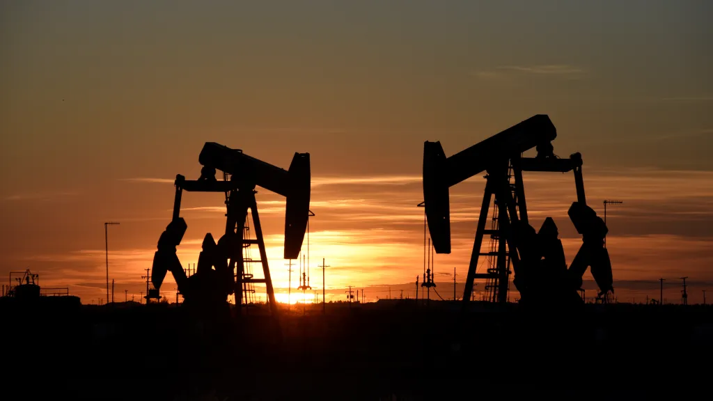 Těžba ropy v Texasu