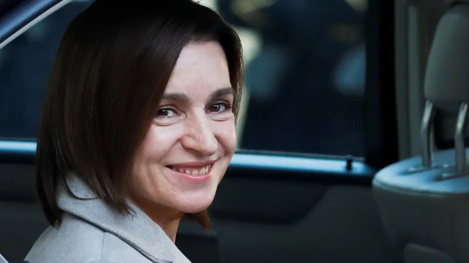 Moldavská prezidentka Maia Sanduová