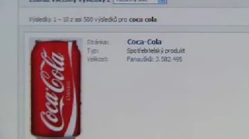 Profil firmy Coca-Cola na Facebooku