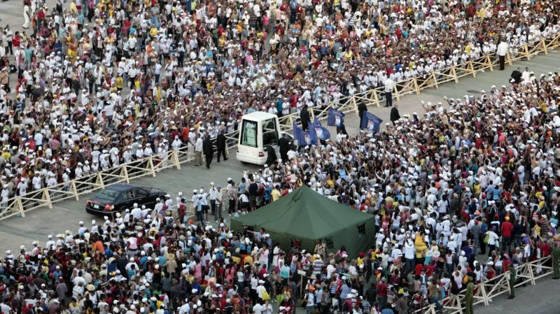 Papežova návštěva Kuby