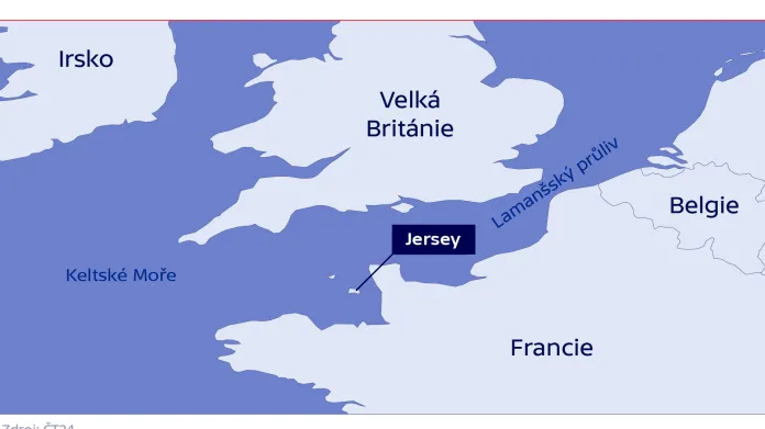 Britský ostrov Jersey