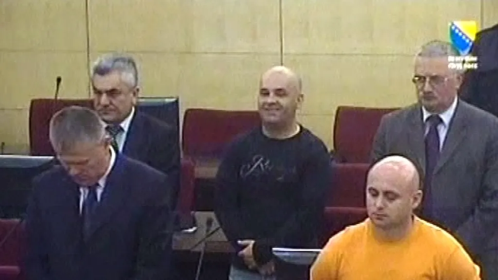 Radomir Vuković a Zoran Tomić před soudem