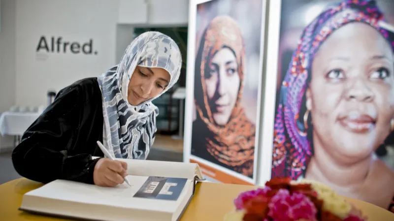 Nositelka Nobelovy ceny za mír Tavakkul Karmánová