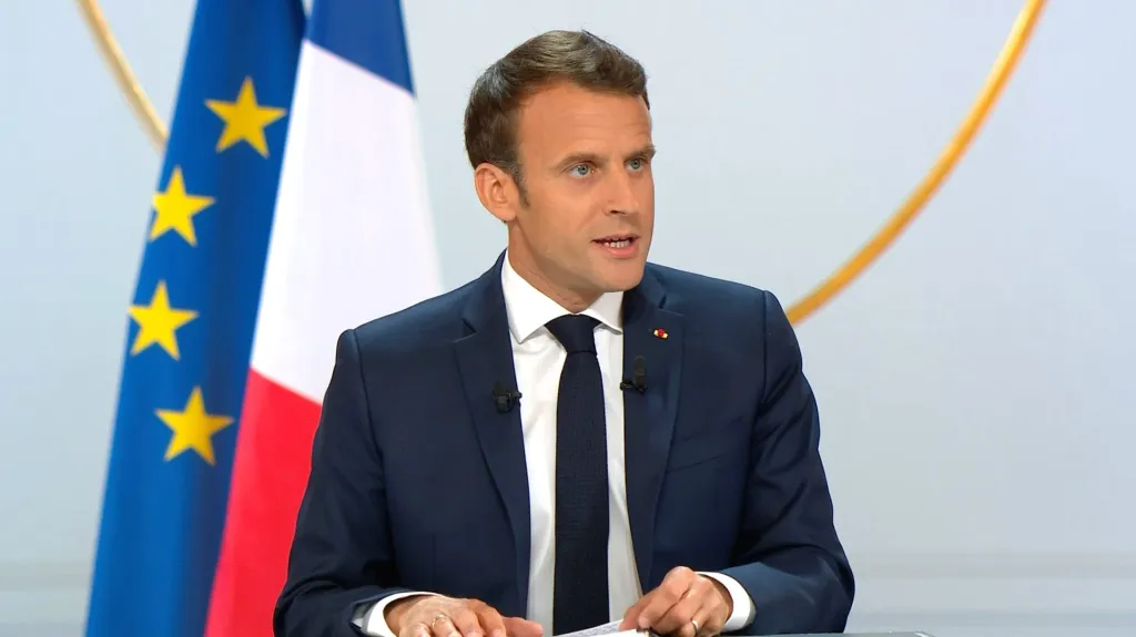 Francouzský prezident Emmanuel Macron
