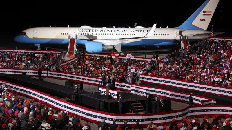 Předvolební mítink Donalda Trumpa v Pensylvánii