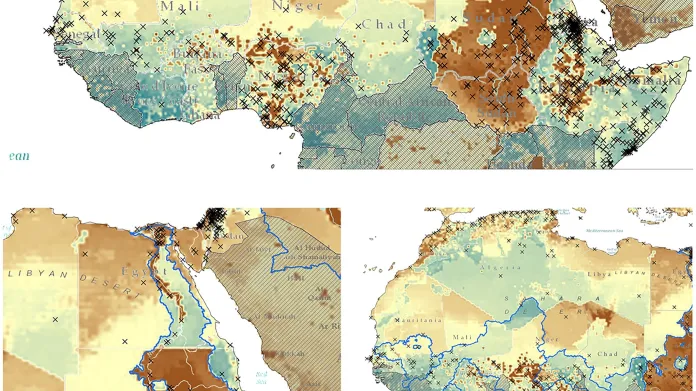 Detailní rozbor některých oblastí ohrožených nedostatkem vody