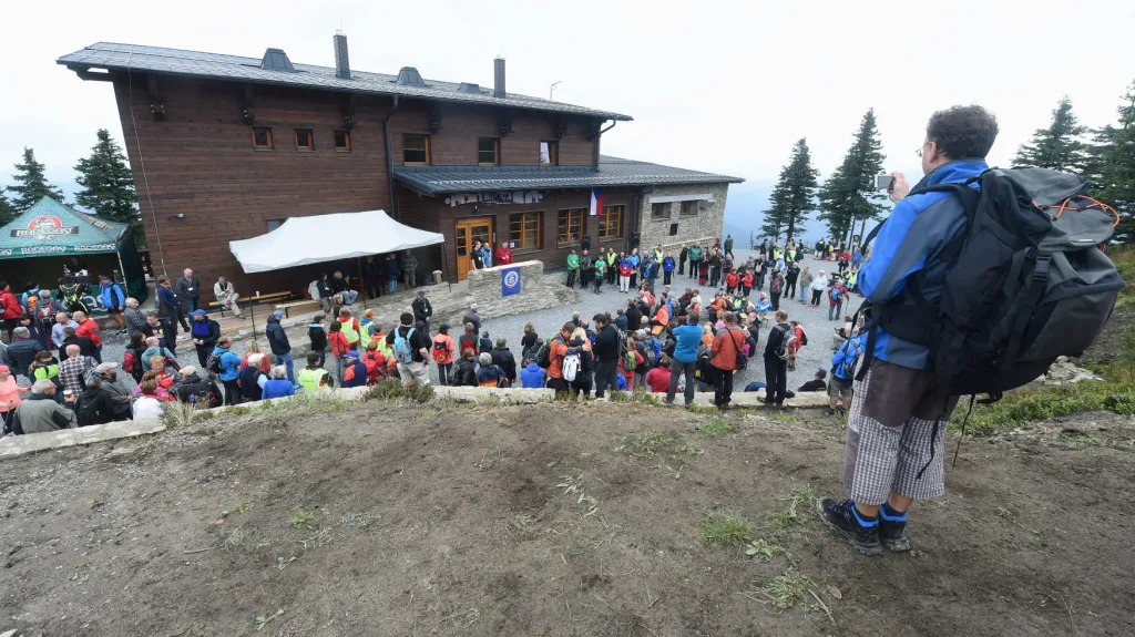 Nová Bezručova chata na Lysé hoře