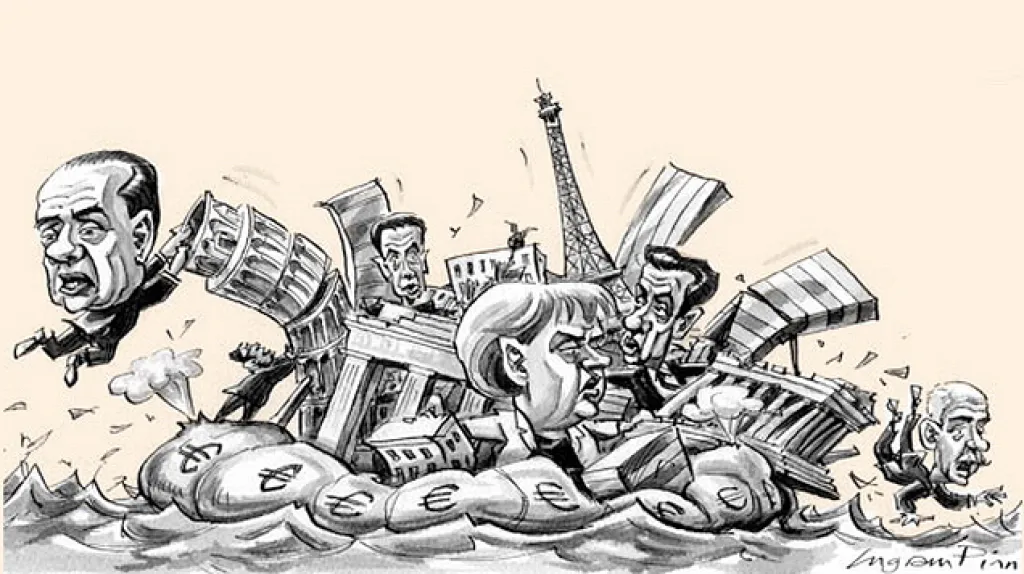 Karikatura Financial Times
