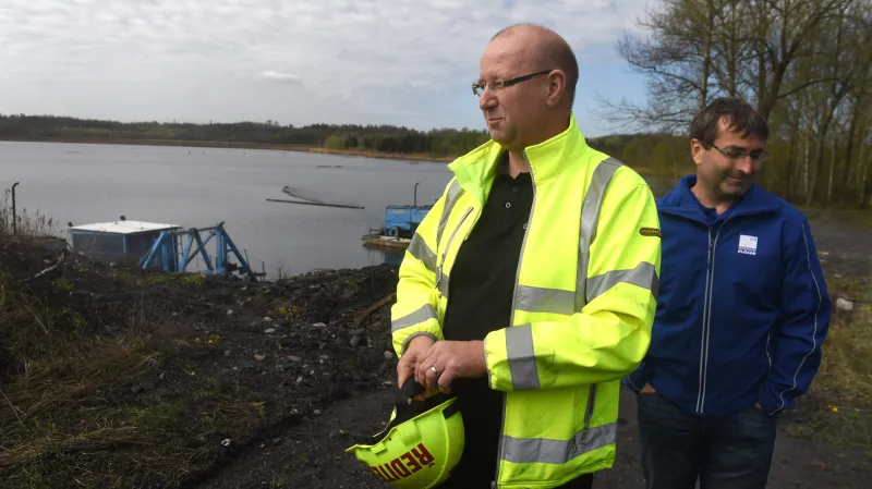 Rekultivace kalové nádrže v Doubravě