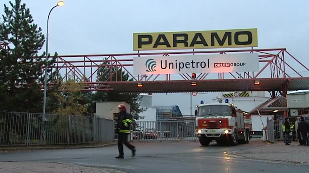 Cvičná evakuace Parama